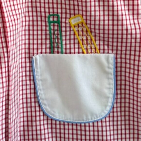 NWOT The Proper Peony Back to School Dress Girls Size 6 Gingham Outing Picnic - Picture 4 of 6